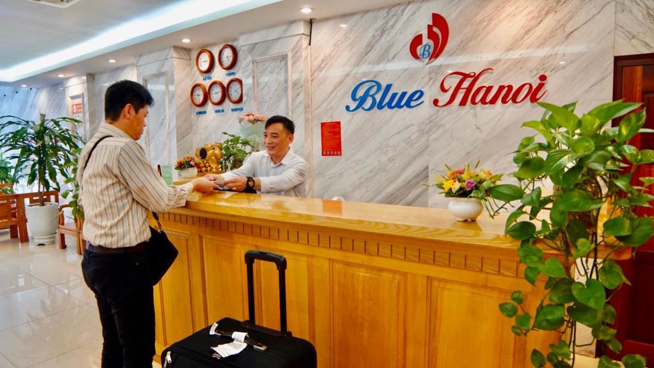 Blue Hanoi Hotel Exterior foto